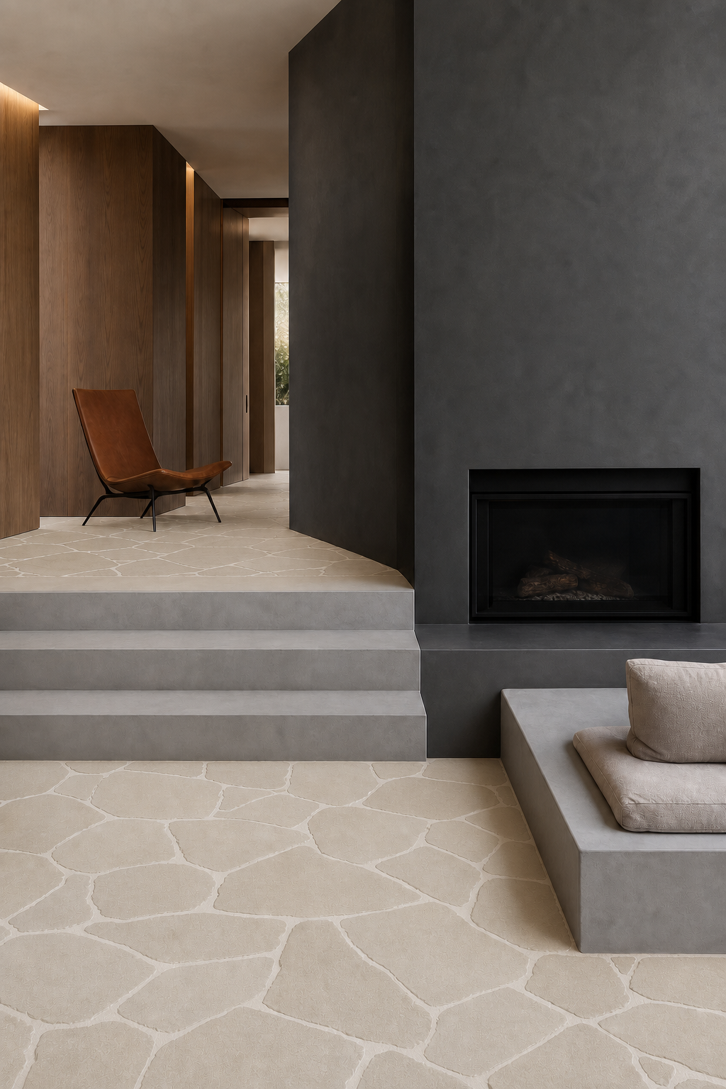 Chablis Beige Crazy Paving — real-life applications 4