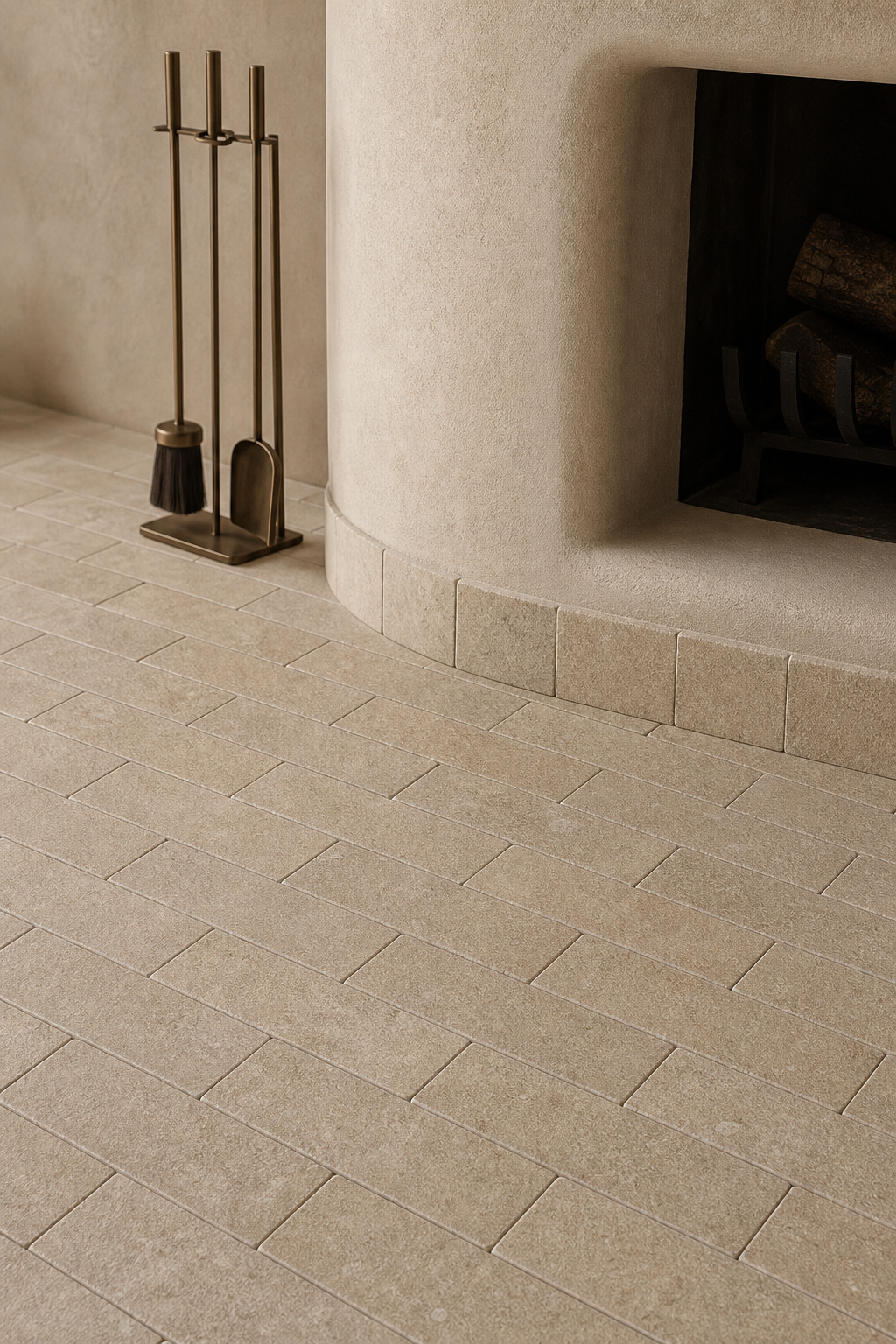 Zola Beige Batons — Moroccan limestone