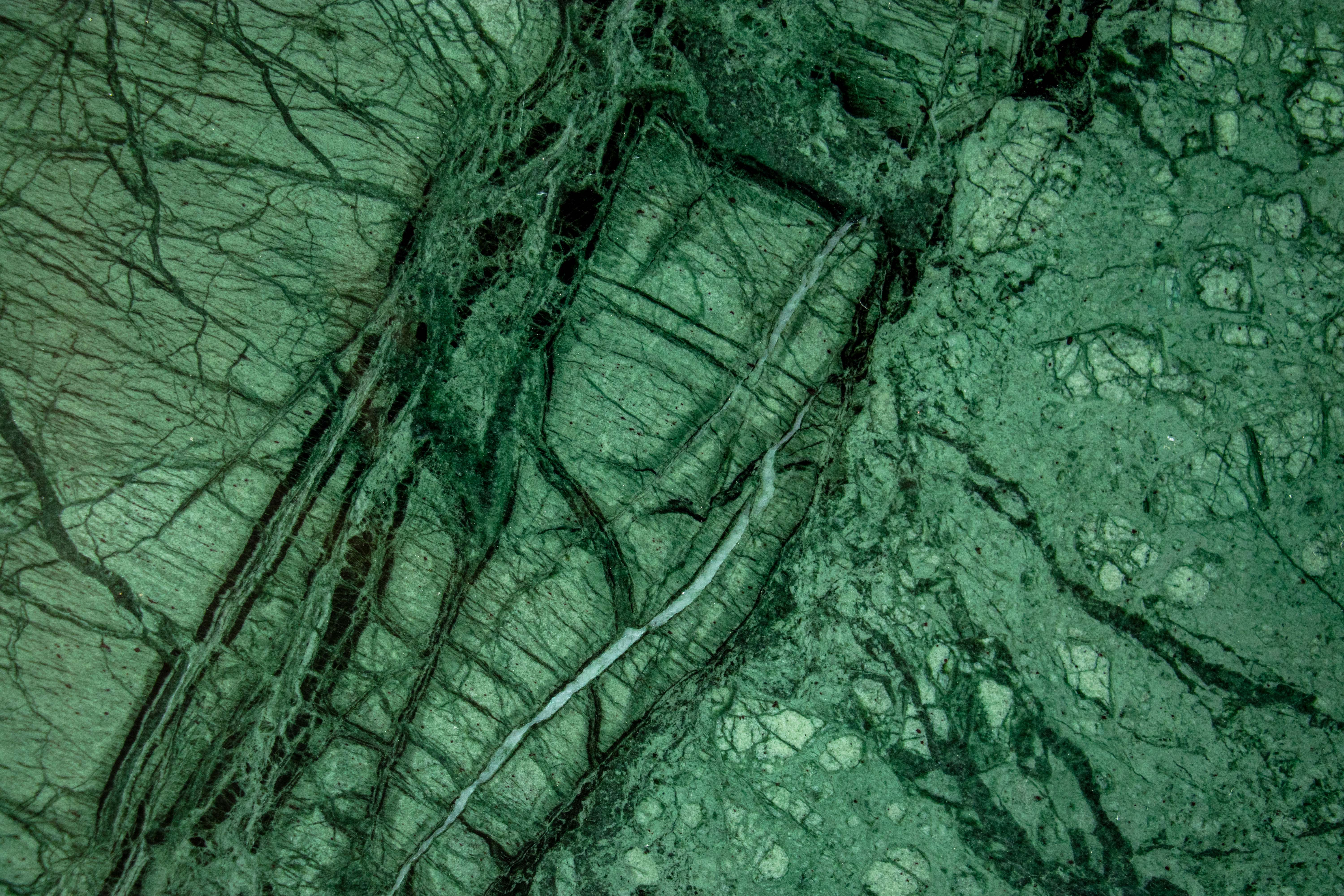 Close view of Verde Guatemala Marble