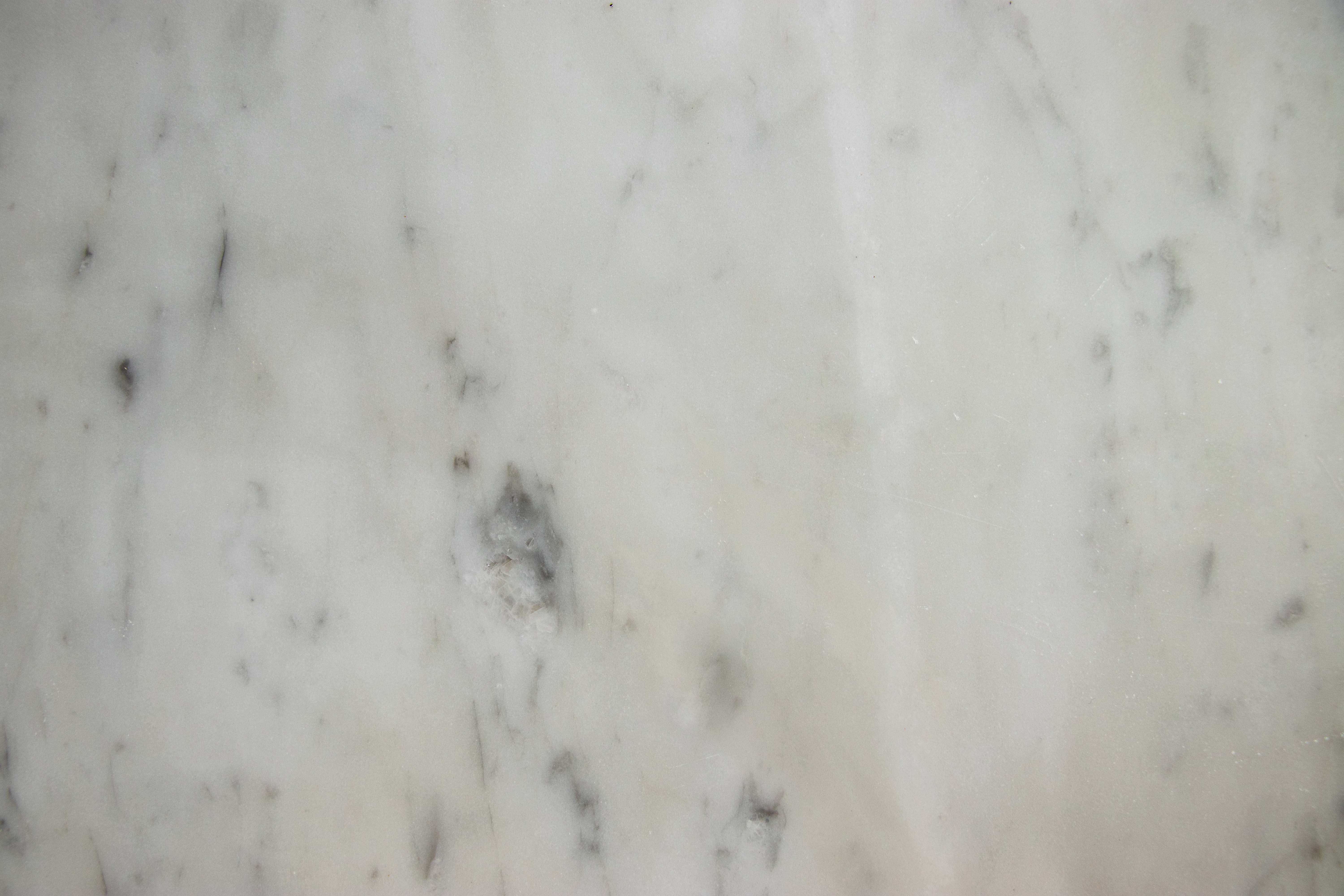 Close view of Ibiza White Marble