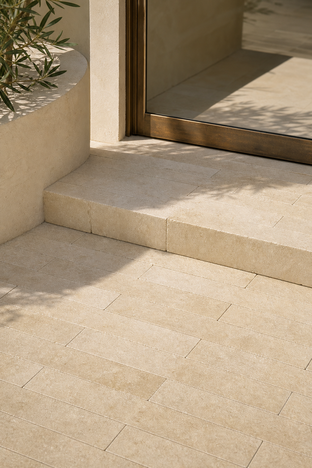 Chablis Beige Batons — Architectural detail
