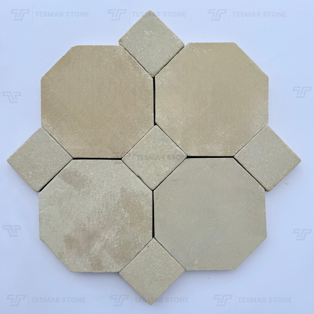 Maroccain Tiles - Chablis Beige - Octagon 8_8